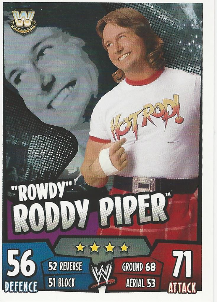 WWE Topps Slam Attax Rumble 2011 Roddy Piper #154