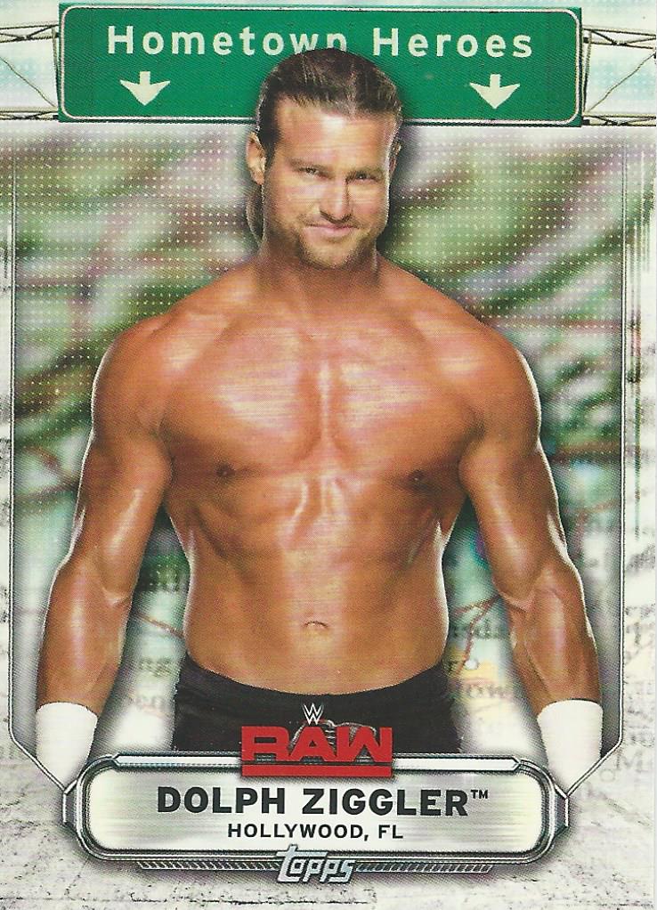 WWE Topps Raw 2019 Dolph Ziggler HH-13 trading card PW Catalog