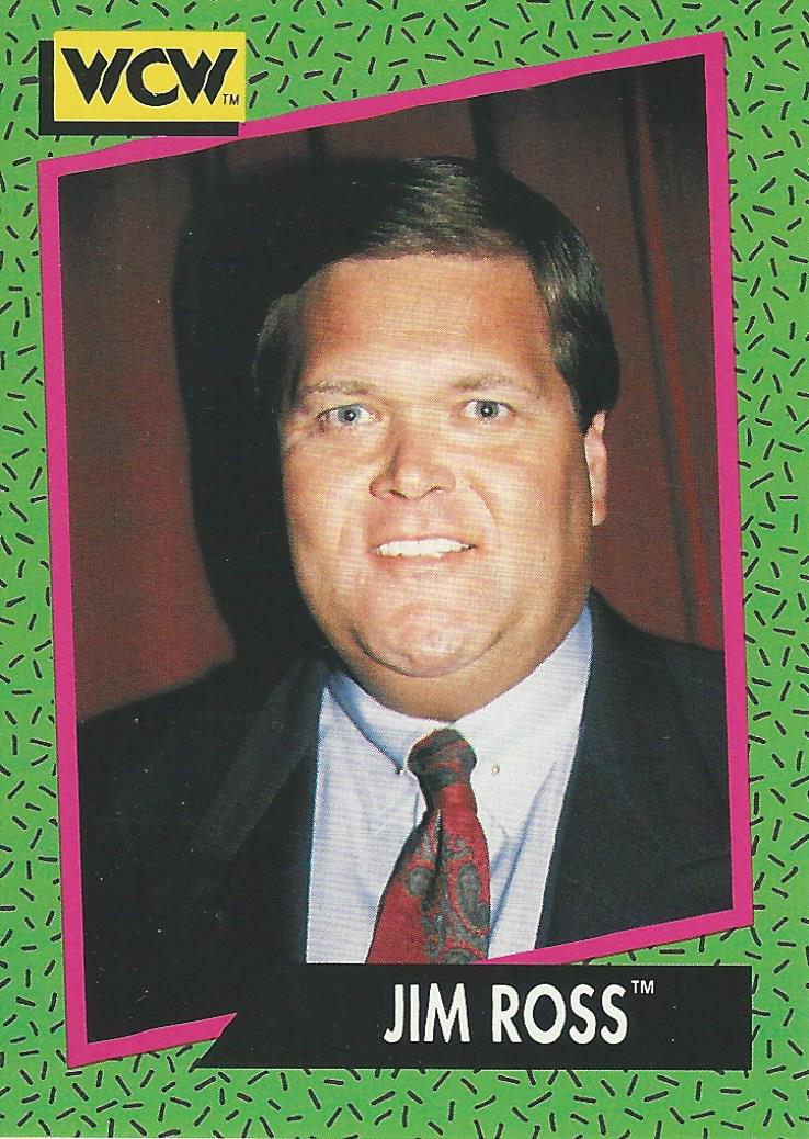 WCW Impel 1991 Jim Ross #154