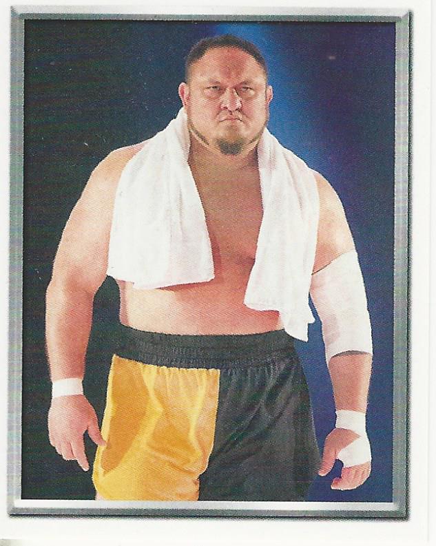 WWE Topps 2018 Stickers Samoa Joe #154