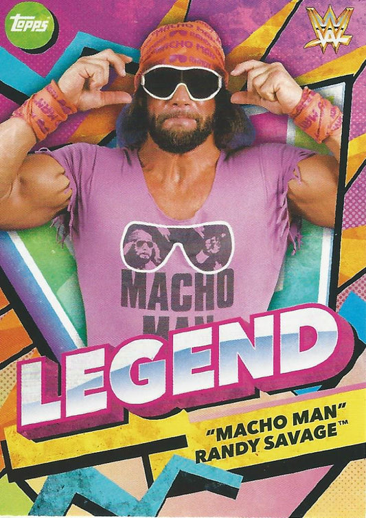 Topps WWE Superstars 2021 Macho Man Randy Savage #154