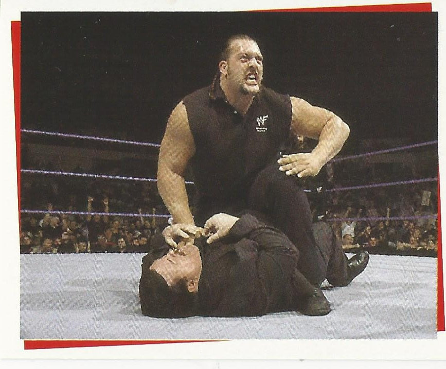 WWF SmackDown Stickers 2000 Big Show #154