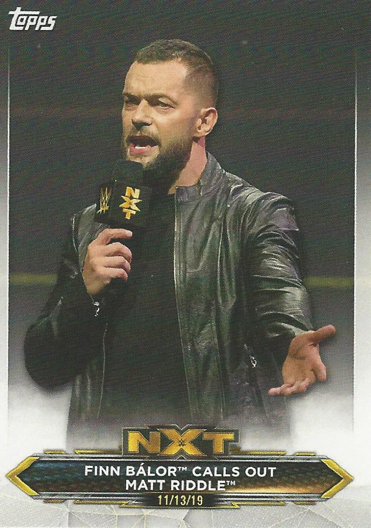 WWE Topps NXT 2020 Finn Balor #54