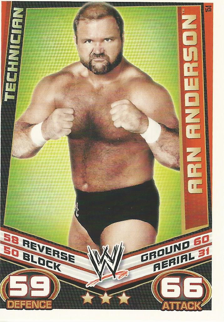 WWE Topps Slam Attax Rebellion 2012 Arn Anderson #154