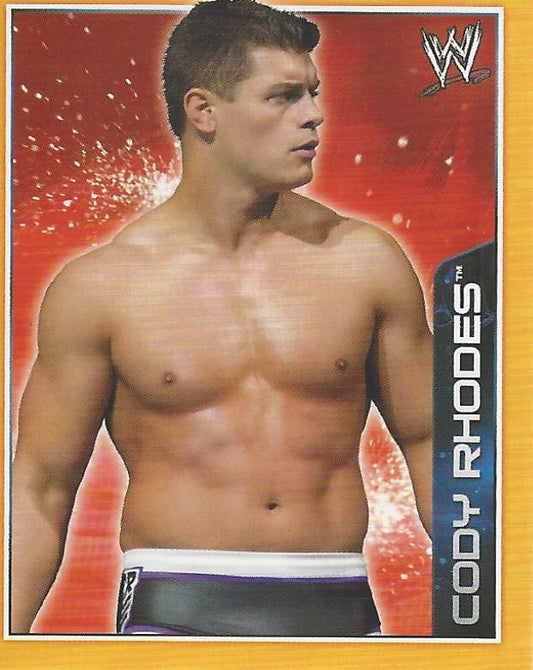 WWE Topps A-Z Sticker Collection 2014 Cody Rhodes #154