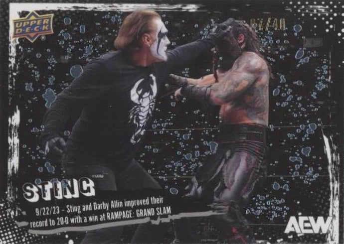 9/22/23 – Sting and Darby Allin Improved Their Record to 20-0 With a Win at Rampage: Grand Slam