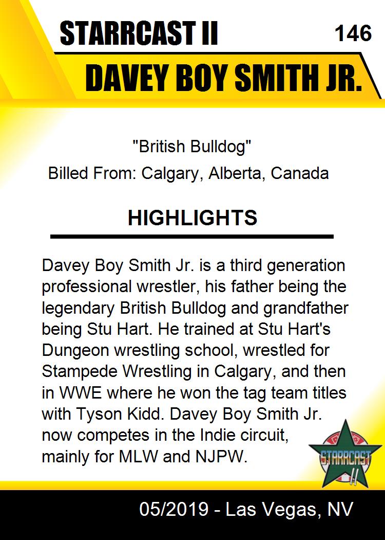 Davey Boy Smith JR.