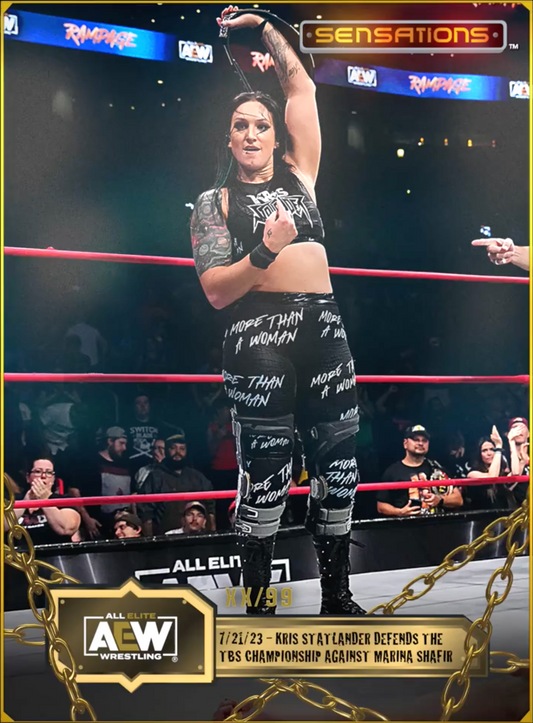 7/21/23 – Kris Statlander – Kris Statlander Defends the TBS Championship Against Marina Shafir