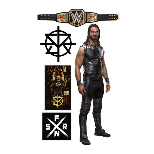Seth Rollins Fathead 5-Piece Wall Decals PW Catalog