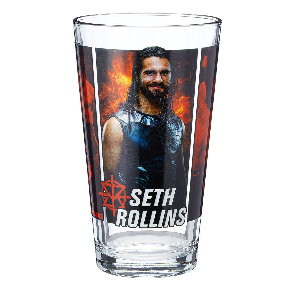Seth Rollins Superstar Pint Glass