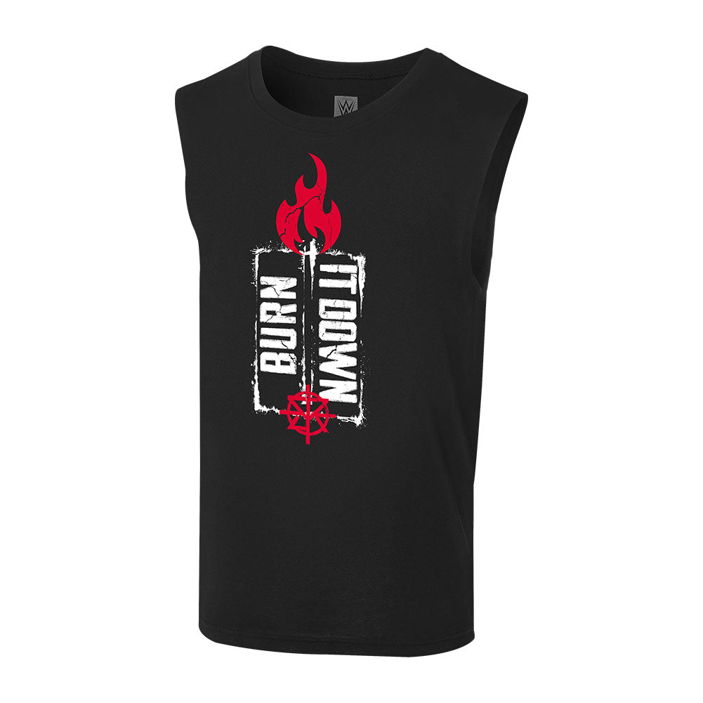 Seth Rollins "Burn it Down" Muscle T-Shirt