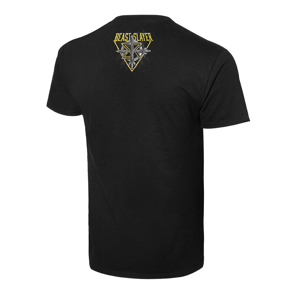 Seth Rollins "Iowa's Own BeastSlayer" Authentic T-Shirt T-Shirt PW Catalog