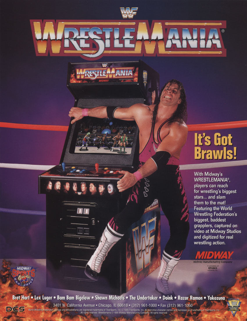 WWF WrestleMania The Arcade Game [Arcade] PWcatalog