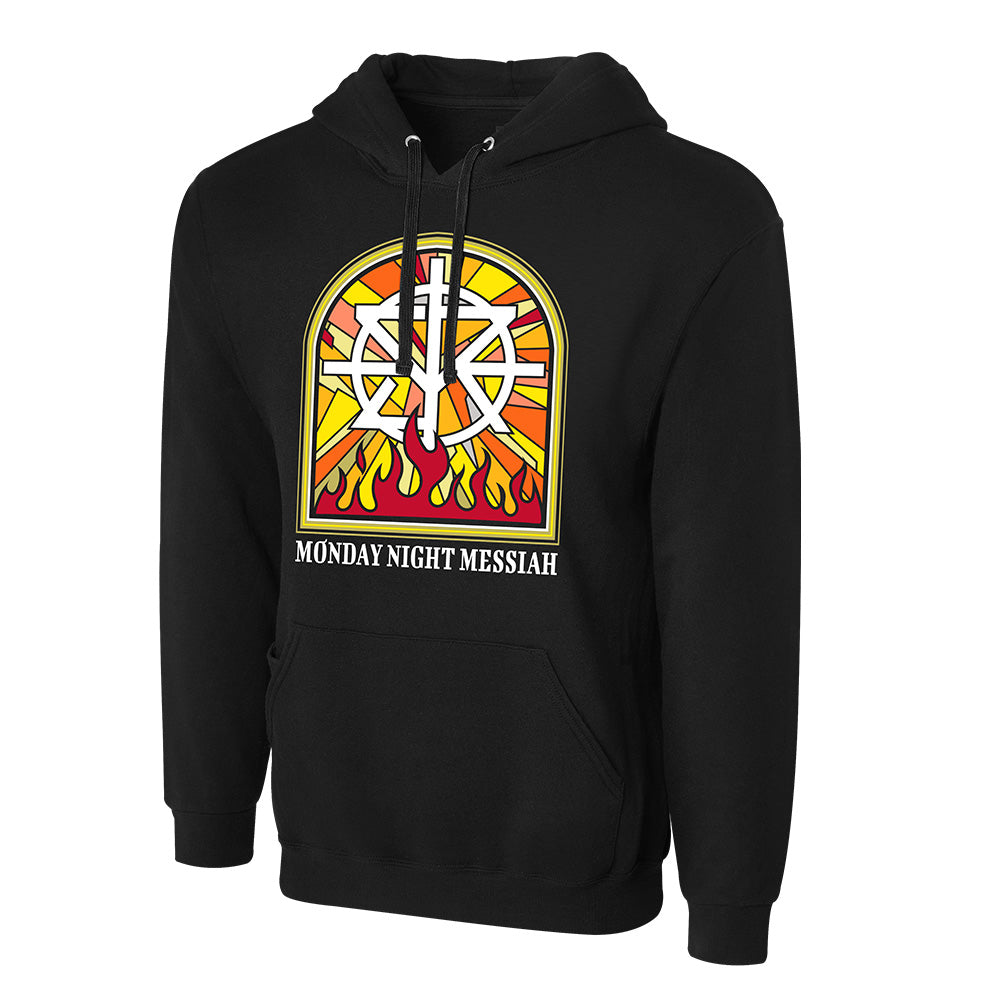 Seth Rollins "Monday Night Messiah Flames" Pullover Hoodie Sweatshirt