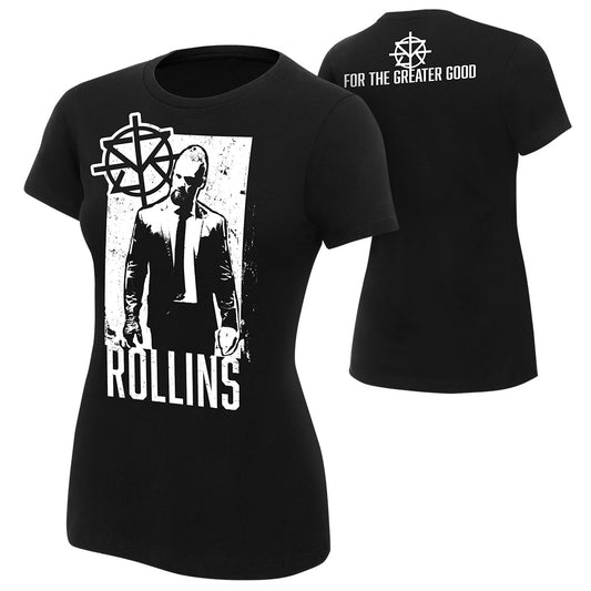 Seth Rollins "For The Greater Good" Women's Authentic T-Shirt