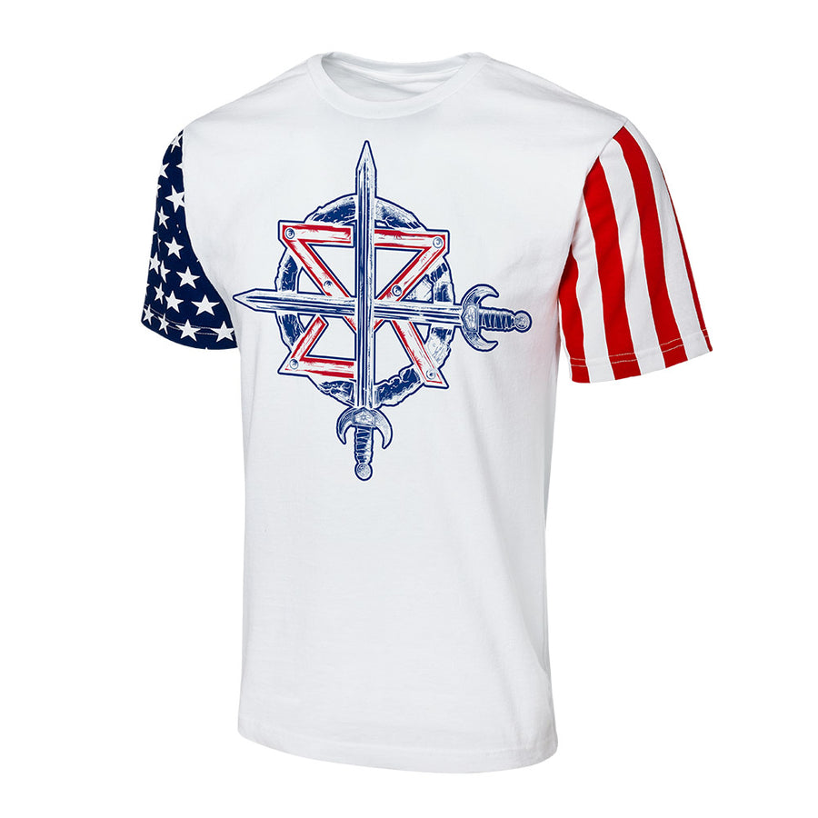 Seth Rollins "Stars & Stripes" Collection T-Shirt T-Shirt PW Catalog