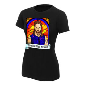 Seth Rollins "Monday Night Messiah" Women's Authentic T-Shirt T-Shirt PW Catalog