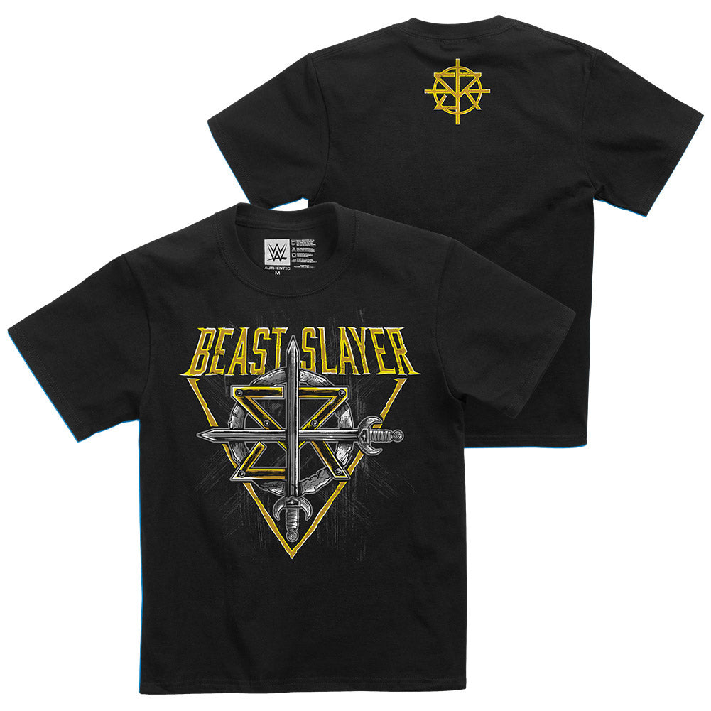 Seth Rollins "BeastSlayer" Youth Authentic T-Shirt T-Shirt PW Catalog