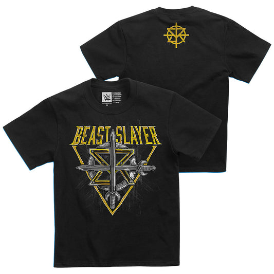 Seth Rollins "BeastSlayer" Youth Authentic T-Shirt T-Shirt PW Catalog