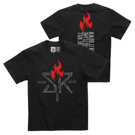 Seth Rollins "Ignite the Will" Youth Authentic T-Shirt T-Shirt PW Catalog