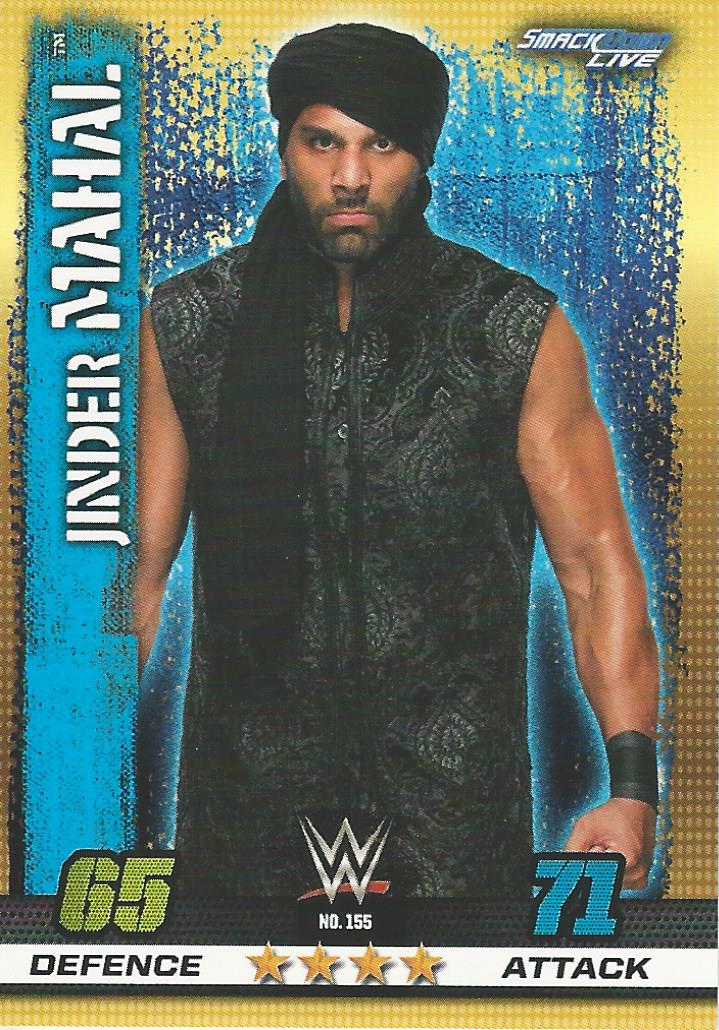 WWE Topps Slam Attax 10th Edition 2017 Jinder Mahal #155
