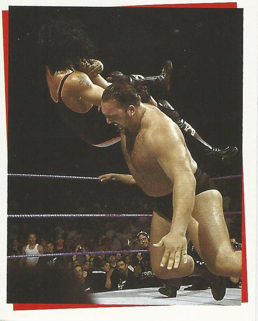 WWF Smackdown Stickers 2000 Big Show #155