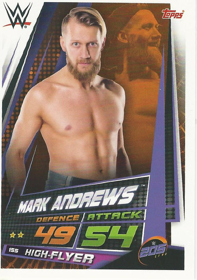 WWE Topps Slam Attax Universe 2019 Mark Andrews #155