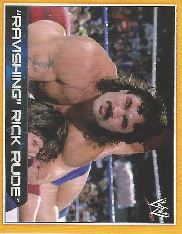 WWE Topps A-Z Sticker Collection 2014 Rick Rude #155