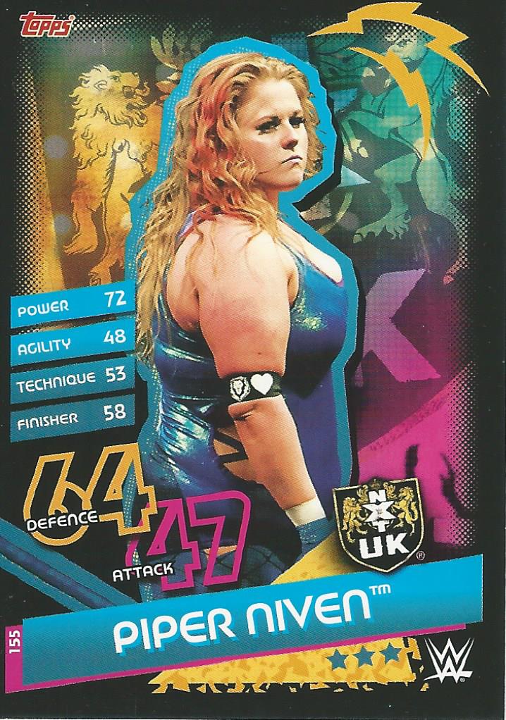 WWE Topps Slam Attax Reloaded 2020 Piper Niven #155 NXT UK