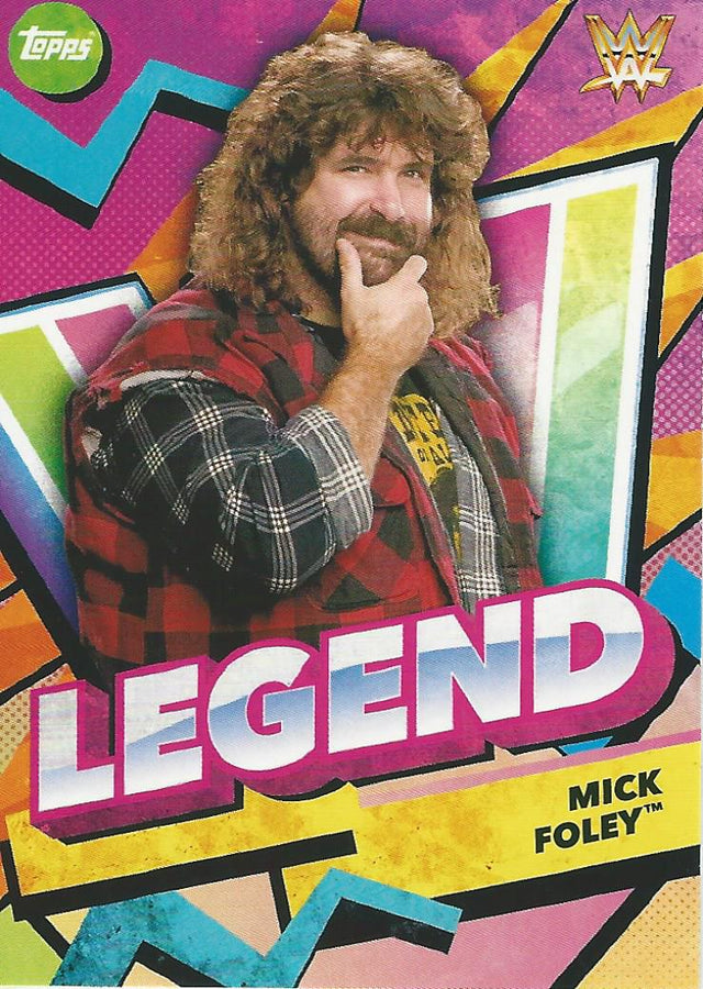 Topps WWE Superstars 2021 Mick Foley #155