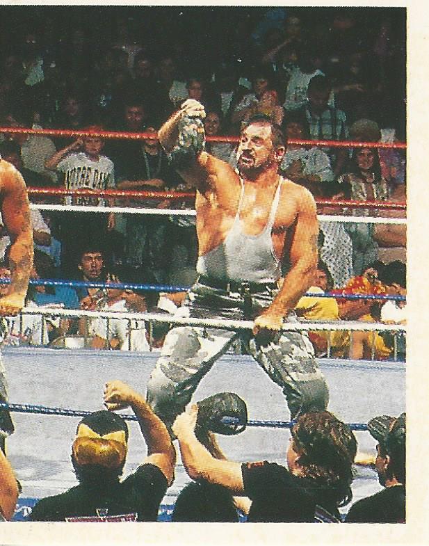 WWF Merlin Stickers 1991 Bushwhackers #155
