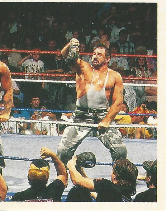 WWF Merlin Stickers 1991 Bushwhackers #155