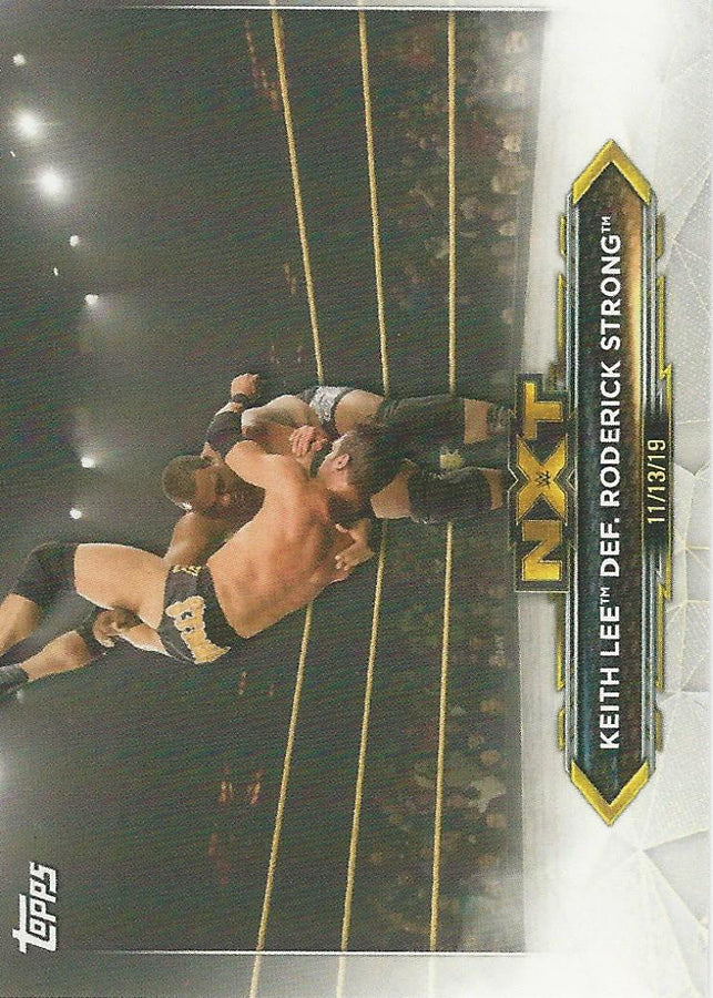 WWE Topps NXT 2020 Keith Lee #55