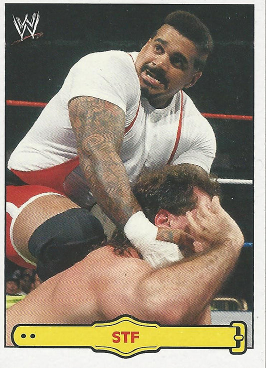 WWE Topps Heritage 2012 Kama 35 of 55 trading card PW Catalog