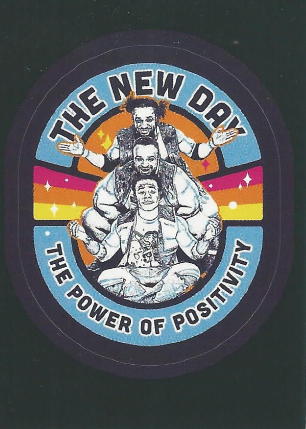 WWE Panini 2022 Sticker Collection New Day #155