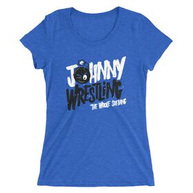 Johnny Gargano "Johnny Wrestling" Women's Tri-Blend T-Shirt T-Shirt PW Catalog