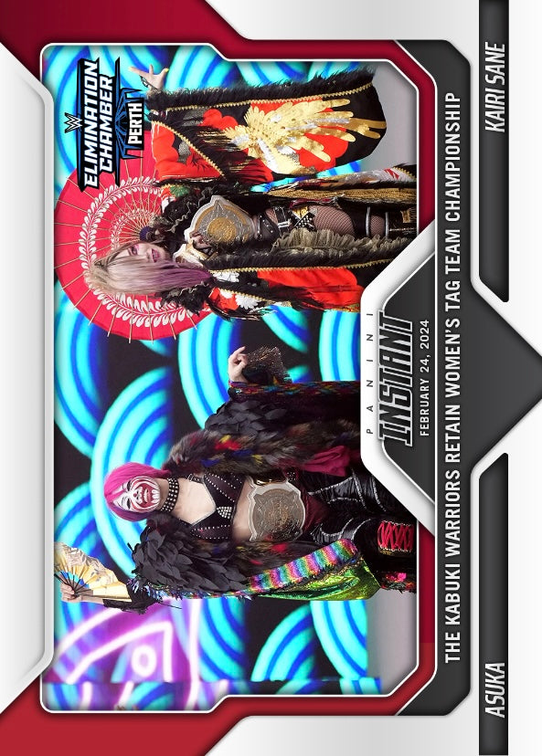 Asuka / Kairi Sane – the Kabuki Warriors Retain Women’s TAG Team Championship trading card PW Catalog