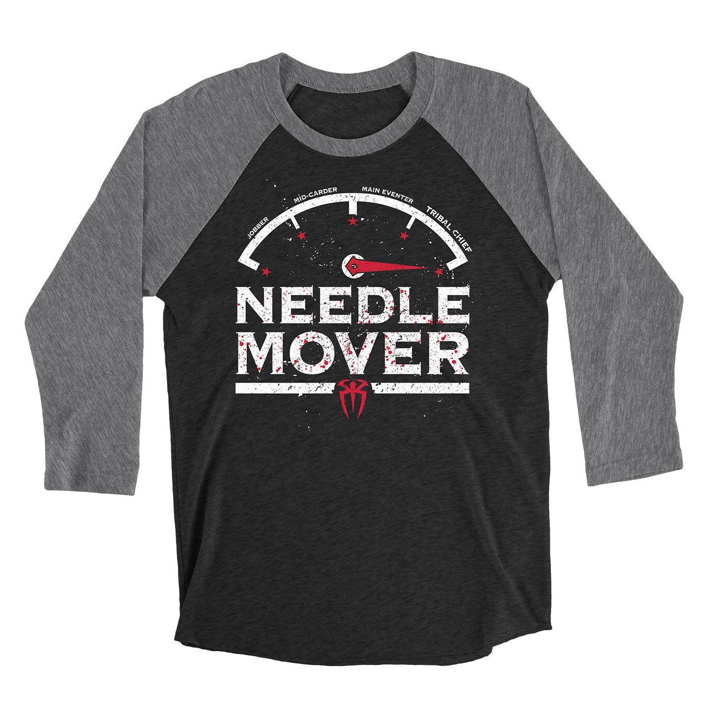 Roman Reigns "Needle Mover" 3/4 Sleeve Raglan Shirt