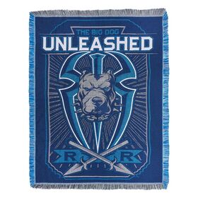 Roman Reigns "Big Dog Unleashed" Tapestry Blanket