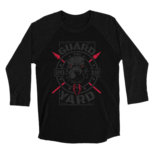Roman Reigns "Guard the Yard" Raglan Long Sleeve T-Shirt T-Shirt PW Catalog