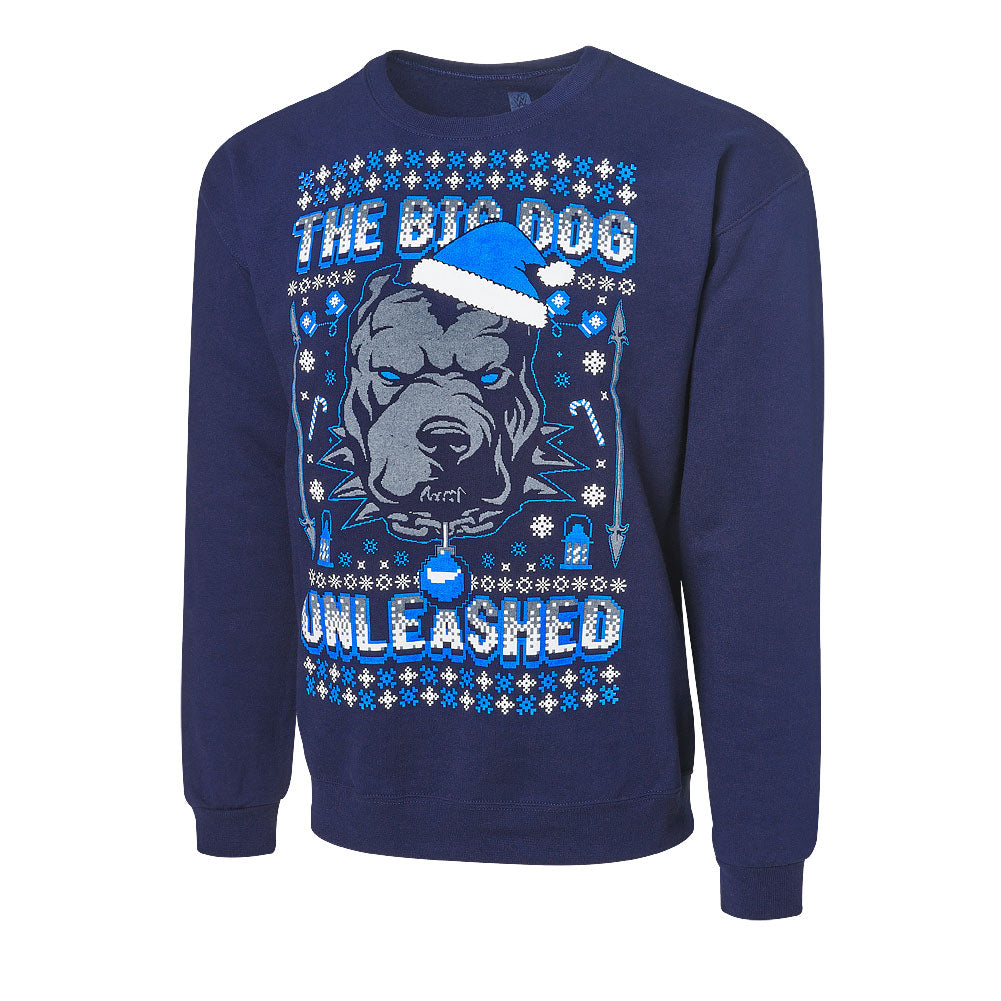 Roman Reigns "The Big Dog Unleashed" Ugly Holiday Sweatshirt