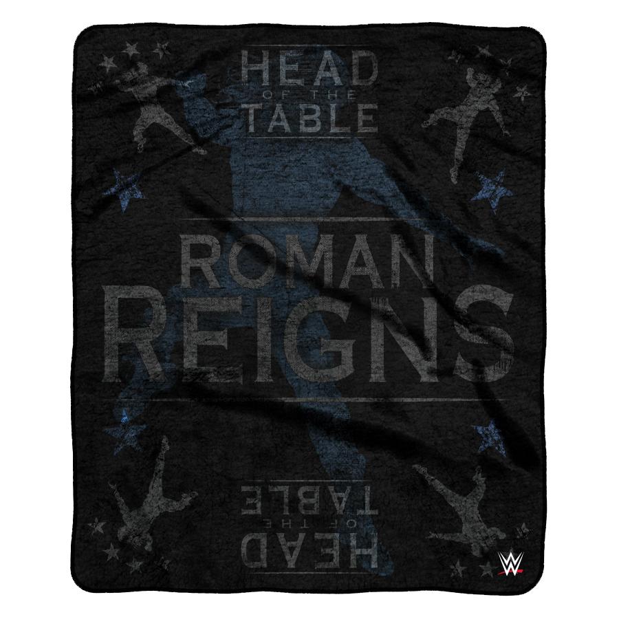 Roman Reigns Sleep Squad Fleece Throw Blanket