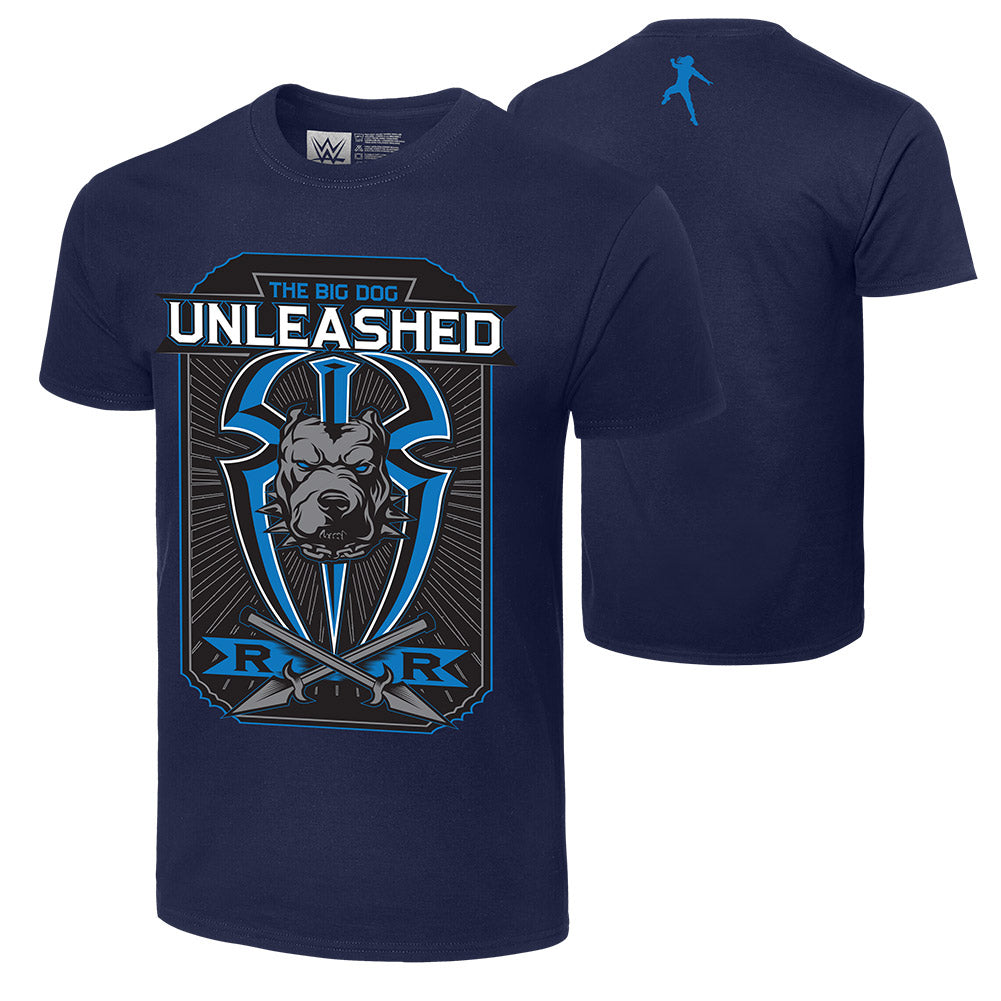 Roman Reigns "Big Dog Unleashed" Authentic T-Shirt