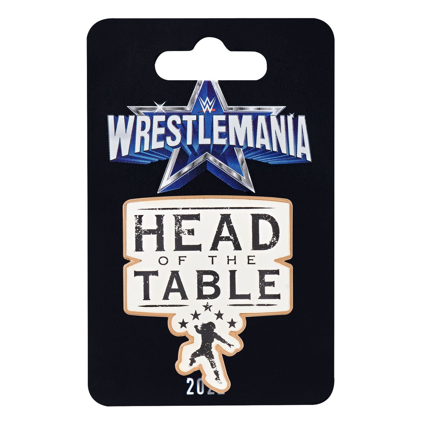 Roman Reigns "Head Of The Table" WrestleMania 38 Logo Pin