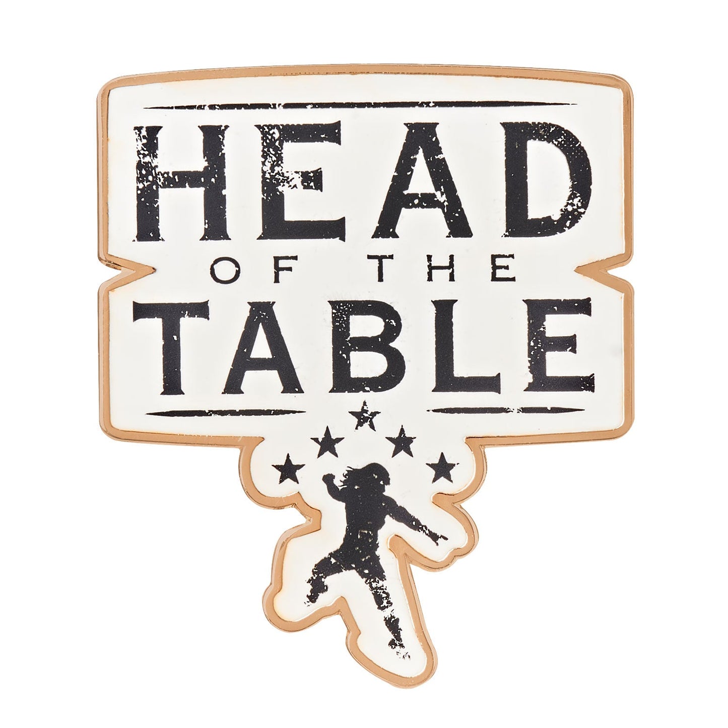 Roman Reigns "Head Of The Table" WrestleMania 38 Logo Pin