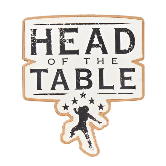 Roman Reigns "Head Of The Table" WrestleMania 38 Logo Pin