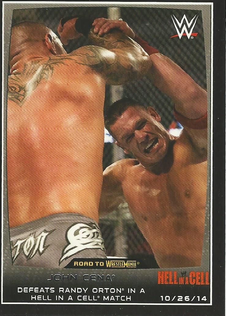 WWE Topps Road to Wrestlemania 2015 John Cena #56