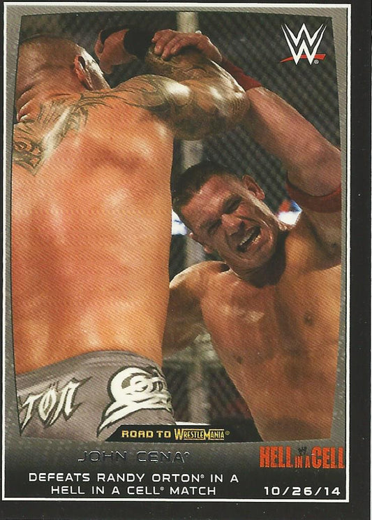 WWE Topps Road to Wrestlemania 2015 John Cena #56