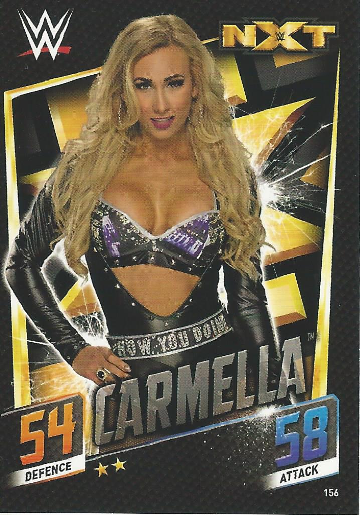 WWE Topps Slam Attax 2015 Then Now Forever Carmella #156 NXT