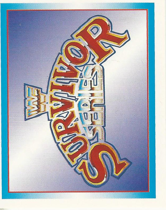 WWF Merlin Stickers 1995 Survivor Series #156
